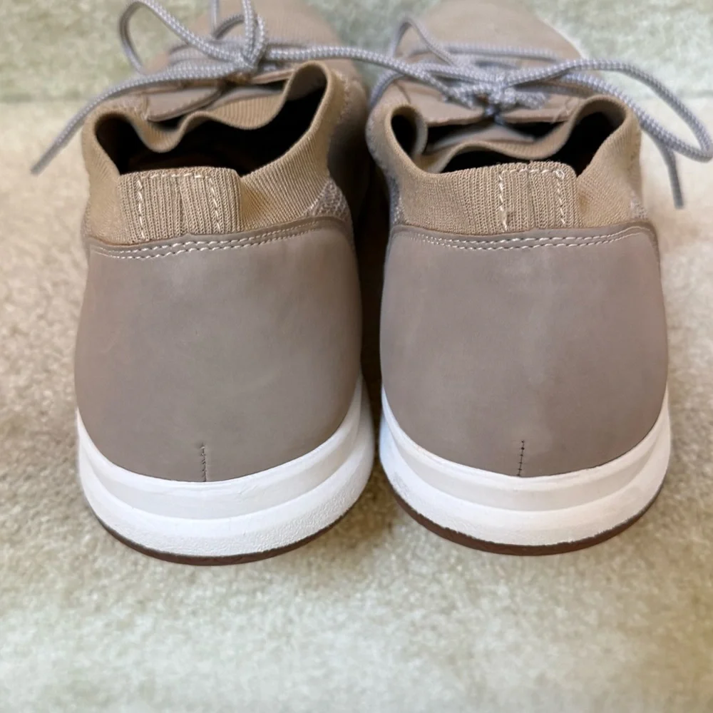 Dockers Franklin Smart Series Knit Lace Up Sneaker‎ Tan Beige Men’s 11.5